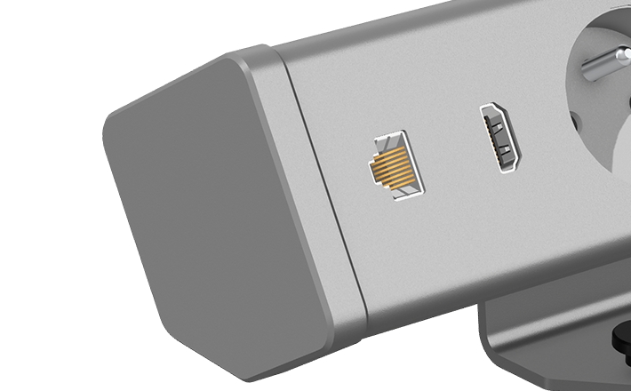EDGE s HDMI a LAN konektorem