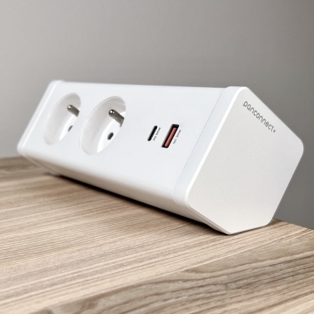 EDGE S with 2 sockets and USB-C/A charging