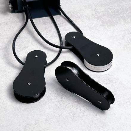 3 different pulley types are available for PULL-OUT cable system